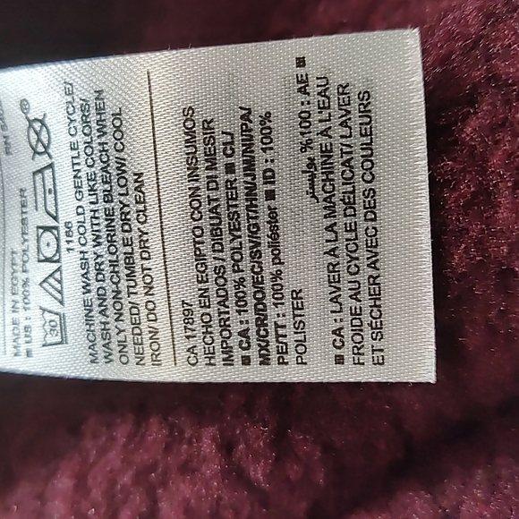 Old Navy women's sweater burgundy Size: L. - Picture 3 of 4